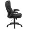 Emma and Oliver Extreme Comfort High Back Leather Executive Swivel Ergonomic Office Chair with Flip-Up Arms